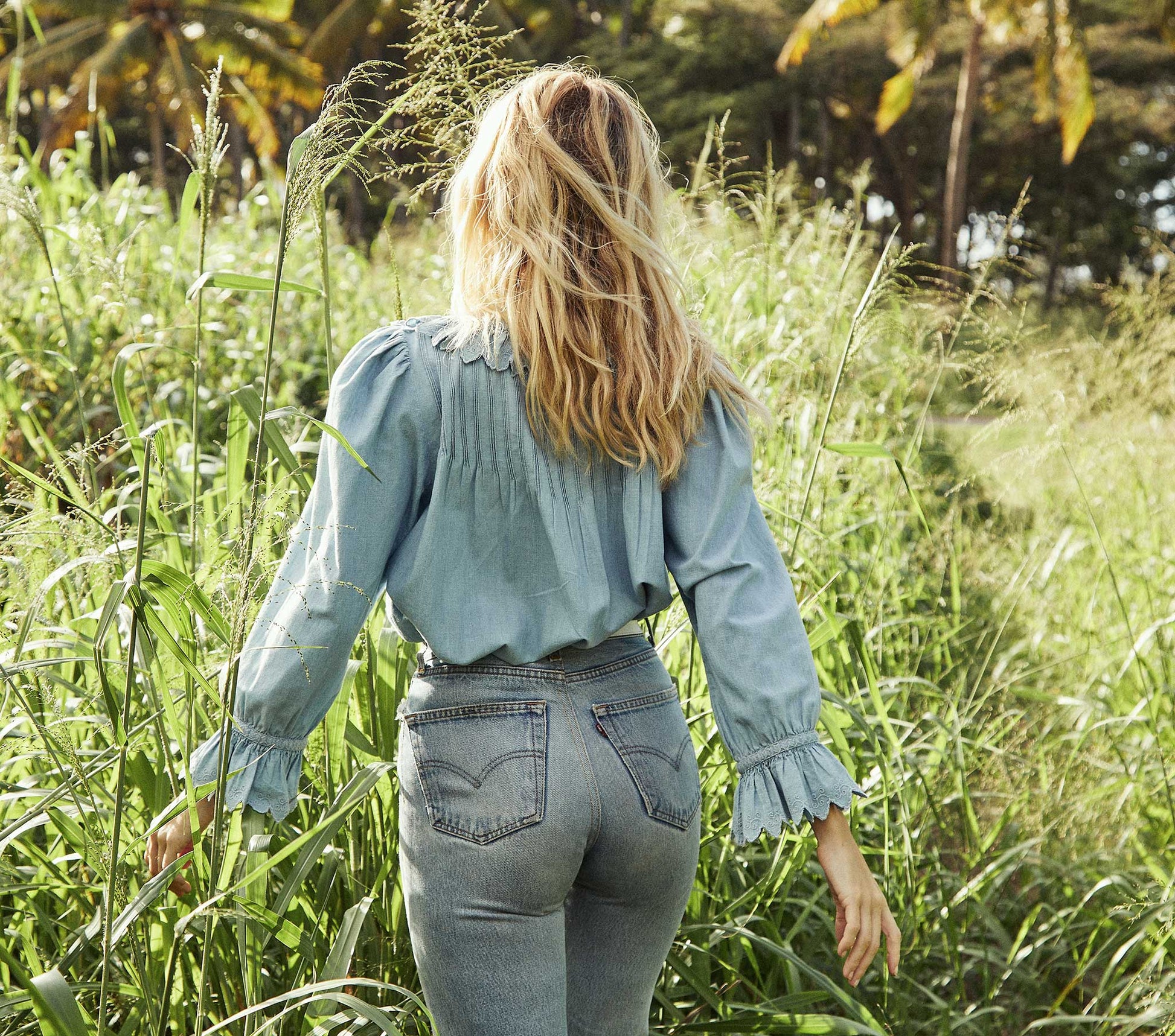 HMD -- HICKORY TOP -- PARISIAN CHAMBRAY view 4
