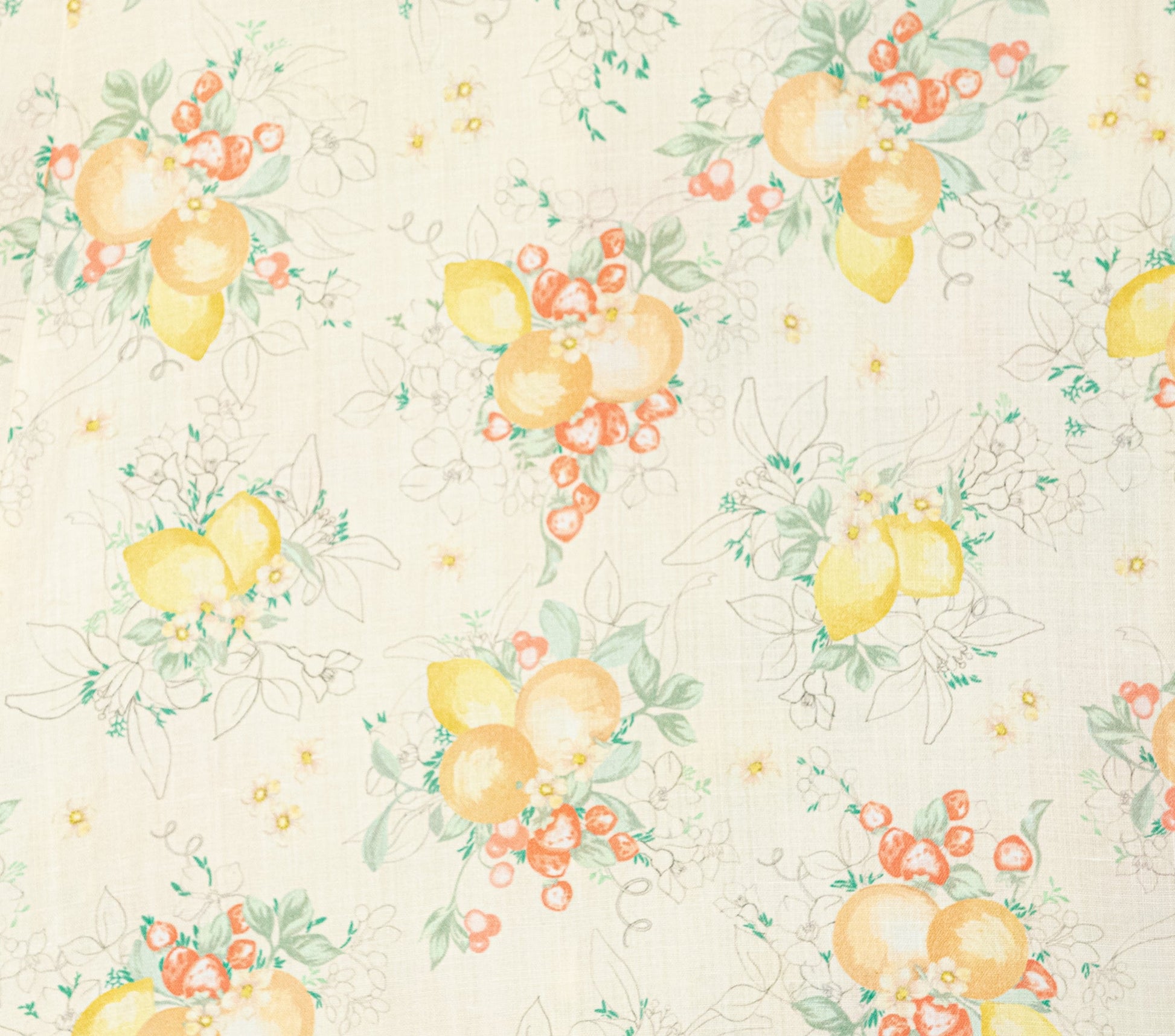 HMD -- NARCISSA TOP -- ORCHARD BOTANICAL PRINT view 11
